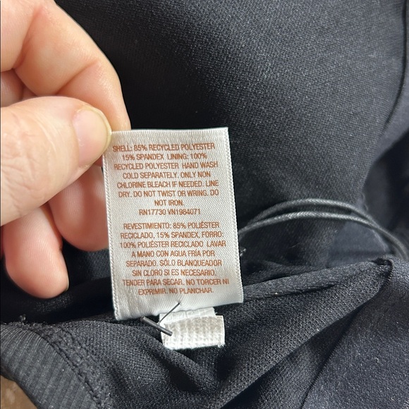 Shade & Shore Black Strapless One Piece - Picture 4 of 5